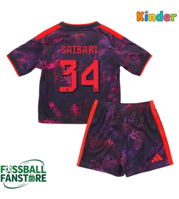 Bayern Munich Ismael Saibari #34 Replik 3rd trikot Kinder 2026-27 Kurzarm (+ Kurze Hosen)
